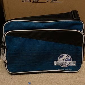 Jurassic world universal studios tote bag NWT